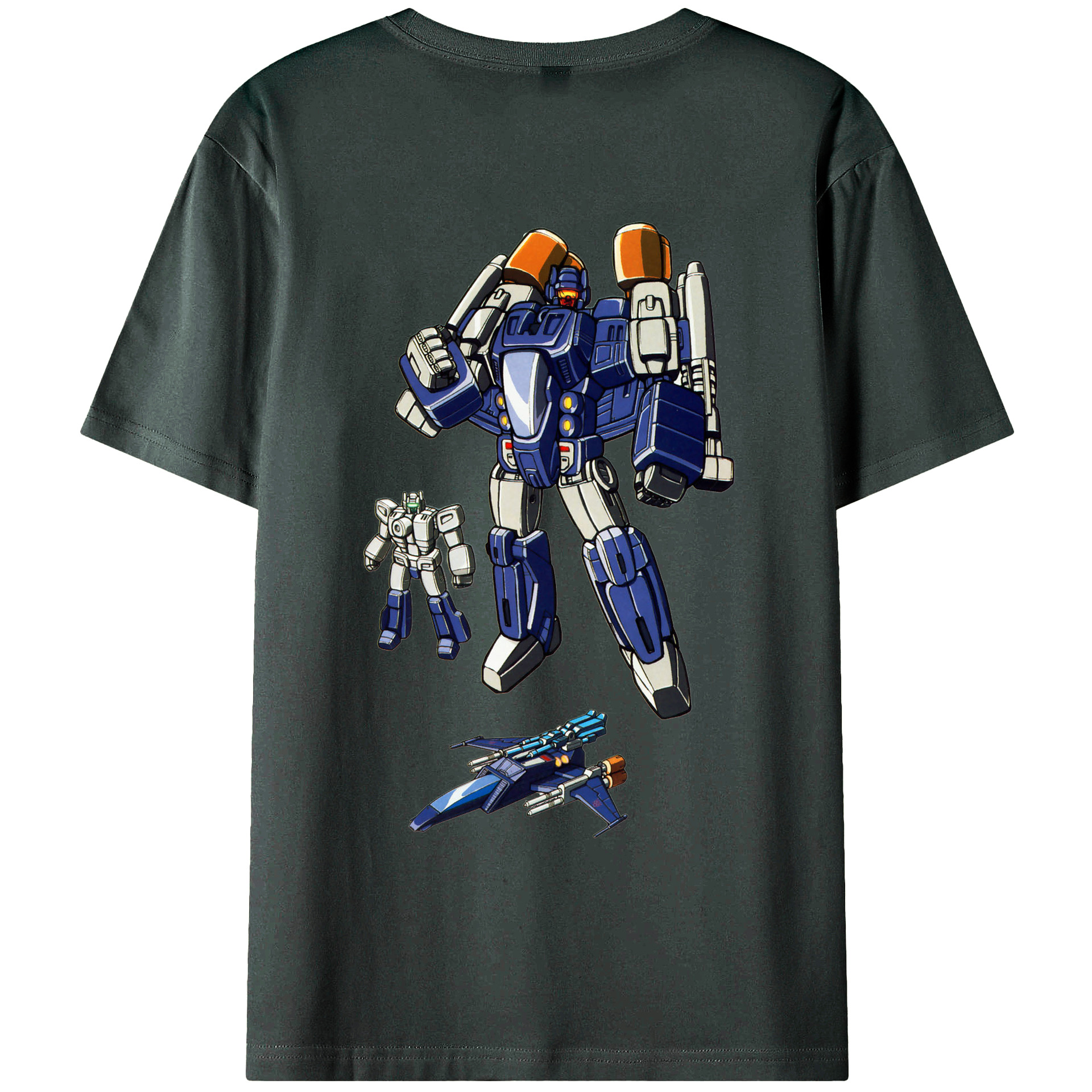 （画像用）  綿100％ メンズ半袖Tシャツ（バックプリント） 通気性
